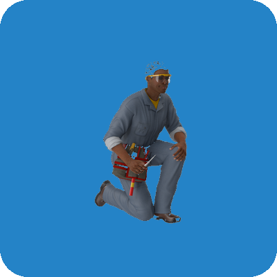 Technician performing maintenance – MRO Services